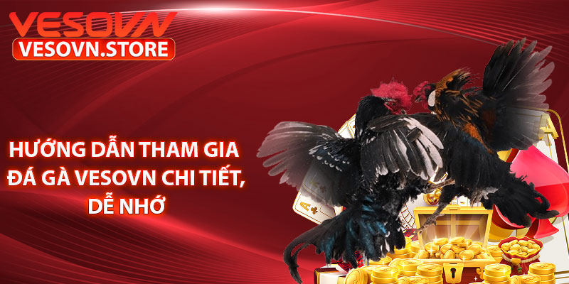 Hướng dẫn tham gia đá gà vesovn chi tiết, dễ nhớ 